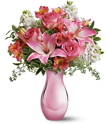 Teleflora's Pink Reflections Bouquet from Victor Mathis Florist in Louisville, KY